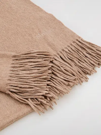 Max Mara Scarf Woman  In Brown