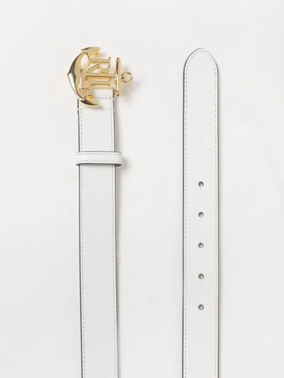 Ralph Lauren Belt Woman Lauren  In White