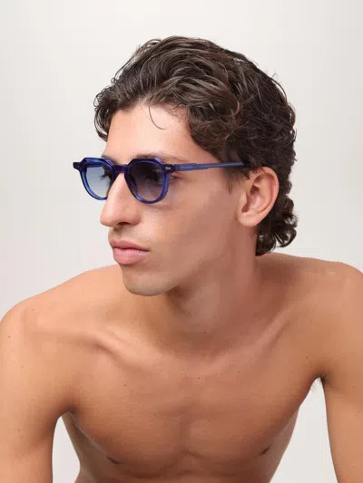 Kyme Sunglasses Men  In Blue