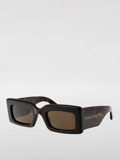 Alexander Mcqueen Mcqueen 50mm Rectangular Sunglasses In Multi