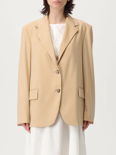 Weekend Max Mara Single-breasted Blazer In Brown