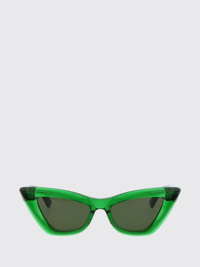 Bottega Veneta Womens Green Bv1101s Cat-eye Acetate Sunglasses In Gray