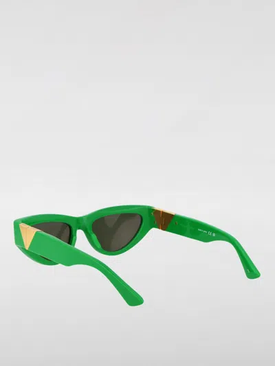 Bottega Veneta Eyewear Cat-eye Frame Sunglasses In Green