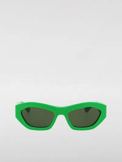 Bottega Veneta Eyewear Cat-eye Frame Sunglasses In Green
