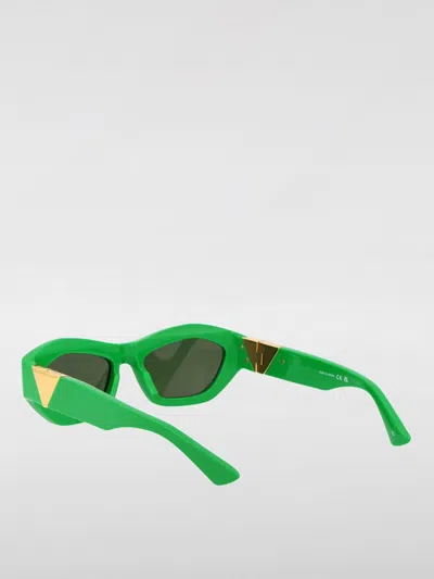 Bottega Veneta Eyewear Cat-eye Frame Sunglasses In Green