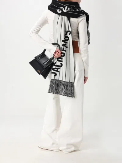 Jacquemus Scarf Woman  In Black