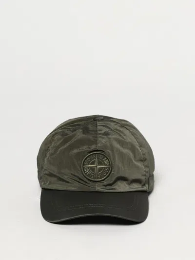 Stone Island Hat Kids  Junior In Green