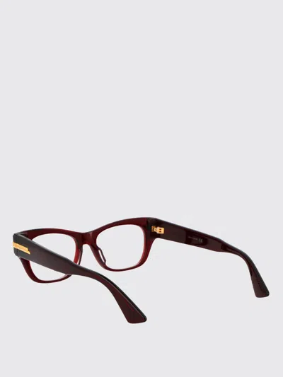 Bottega Veneta Eyewear In 003 Burgundy Burgundy Transparent