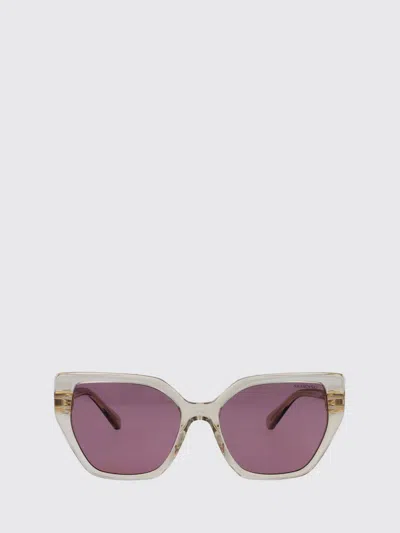 Swarovski Beige Trasparente Acetate Sunglasses In Pink