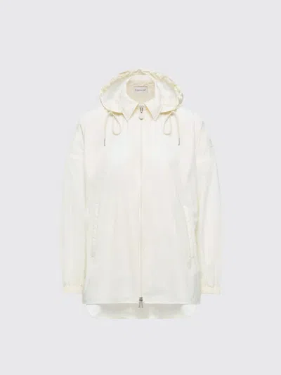 Moncler Overshirt Hooded Detachable Hood In White