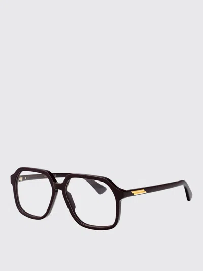 Bottega Veneta Oversized Rectangular Glasses In Black