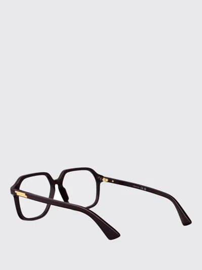 Bottega Veneta Oversized Rectangular Glasses In Black