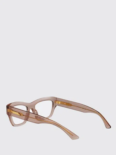 Bottega Veneta Bv1360o Glasses In Brown-brown-transparent