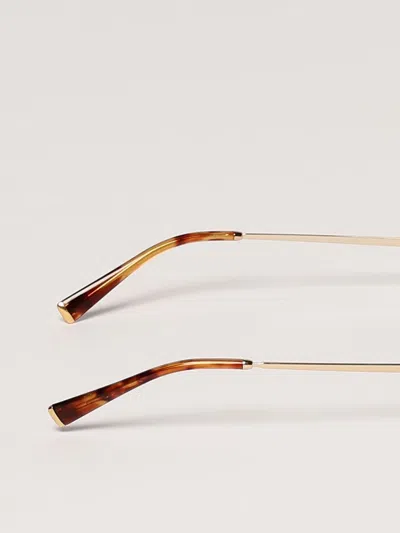 Miu Miu Sunglasses Woman  In Silver