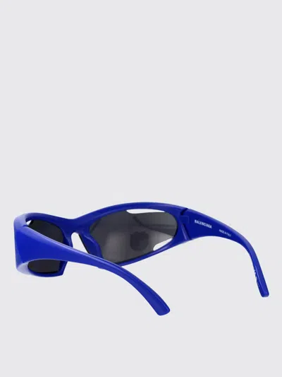 Balenciaga Sunglasses Men  In Blue