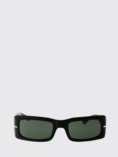 Persol Geometric Frame Sunglasses In Black