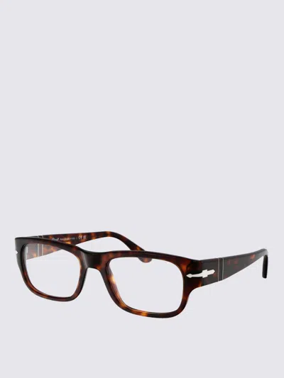 Persol Rectangle-frame Glasses In Animal Print