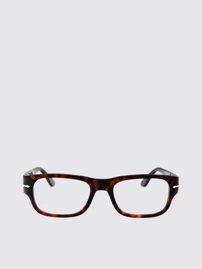 Persol Rectangle-frame Glasses In Animal Print