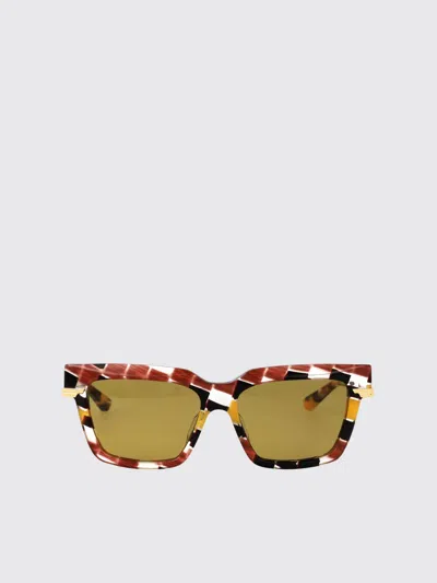 Bottega Veneta Bv1242s Sunglasses In Multicolor-gold-yellow