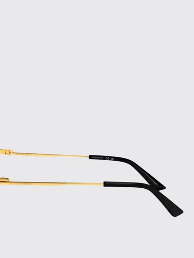 Bottega Veneta Bv1301o Glasses In Gold-gold-transparent