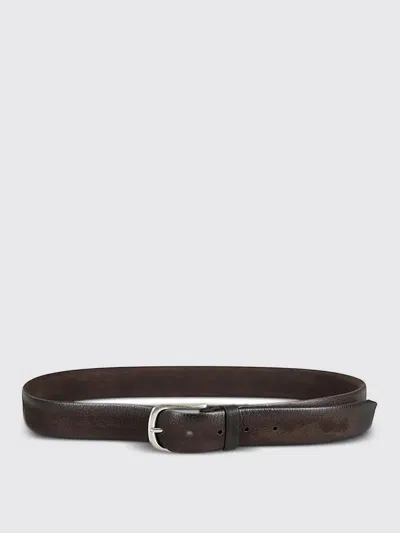 Orciani Leather Belt In Brown