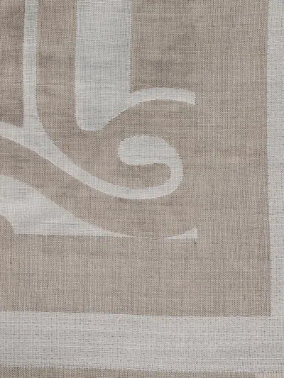 Max Mara Foualrd Mia In Beige Wool Blend In Multi