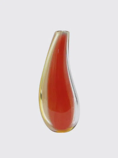 Rogaska Vases Lifestyle  In Orange