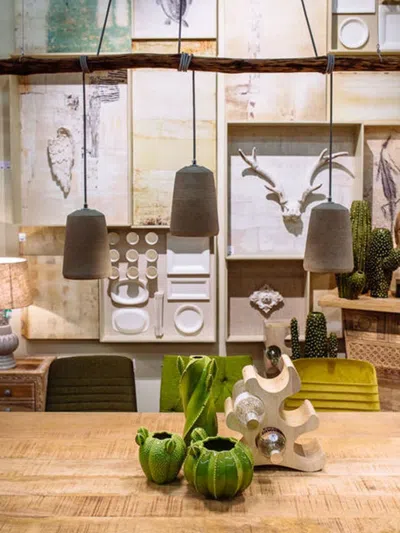 Kare Design Vases Lifestyle  In Green