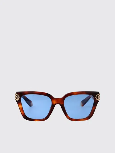 Roberto Cavalli Havana Chiara Acetate Sunglasses In Brown