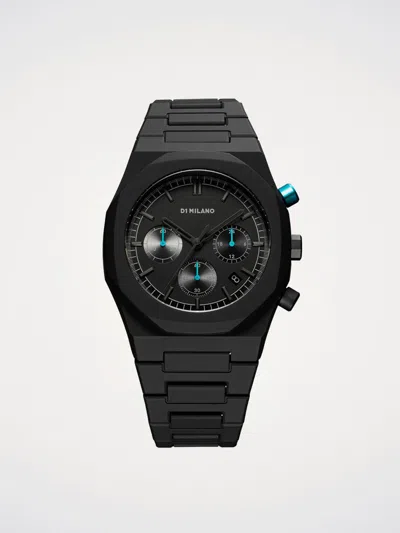 D1 Milano Polychrono 40.5mm Watch In Black