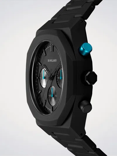 D1 Milano Polychrono 40.5mm Watch In Black