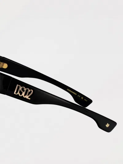 Dsquared2 Black Injectate Sunglasses In Multi