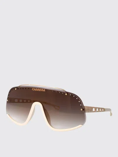 Carrera Gold Ivory Metal Sunglasses In Brown