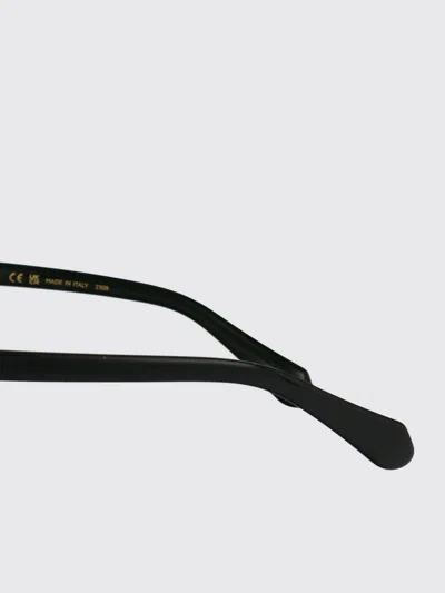 Ferragamo Dark Green Acetate Sunglasses In Black