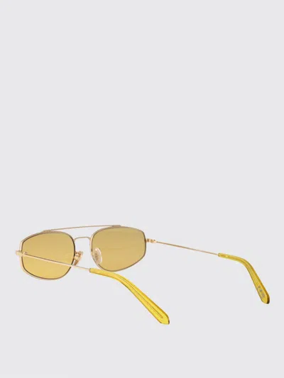Retrosuperfuture Geometric Frame Sunglasses In Yellow