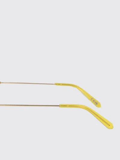 Retrosuperfuture Geometric Frame Sunglasses In Yellow