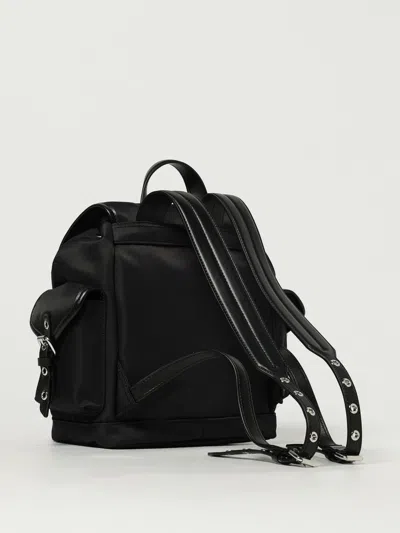 Ganni Bucky Recycled Nylon Backpack In Black