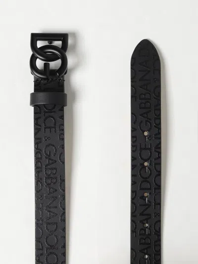 Dolce & Gabbana Belt Kids  In Black
