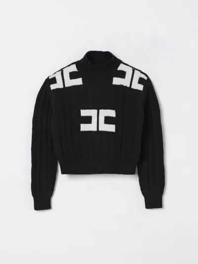 Elisabetta Franchi La Mia Bambina Sweater Kids  In Black