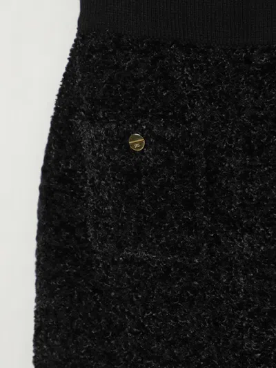 Elisabetta Franchi La Mia Bambina Skirt  Kids Color Black In Animal Print