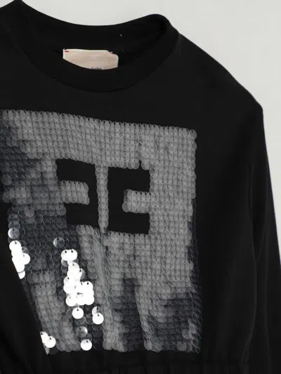 Elisabetta Franchi La Mia Bambina Dress Kids  In Black