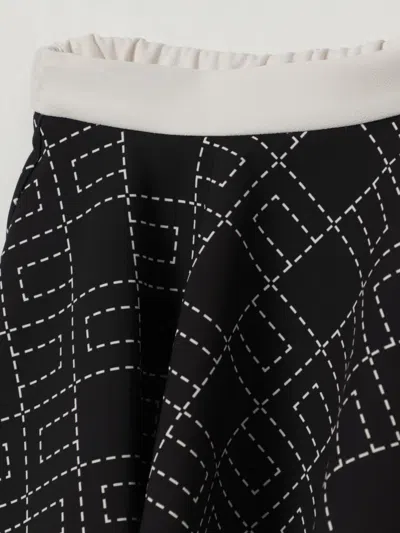 Elisabetta Franchi La Mia Bambina Skirt Kids  In Black