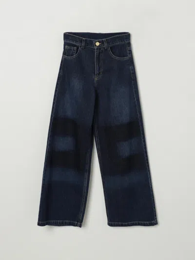 Elisabetta Franchi La Mia Bambina Jeans  Kids Color Blue In Blue
