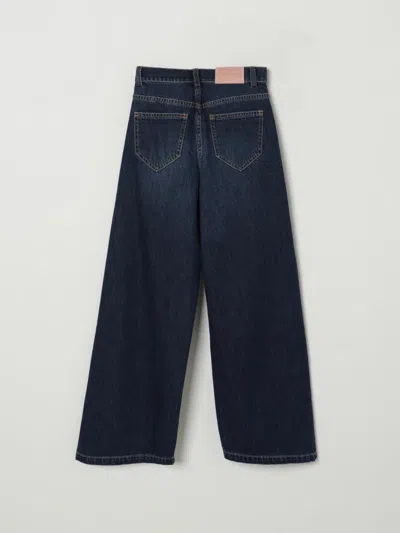 Elisabetta Franchi La Mia Bambina Jeans  Kids Color Blue In Blue