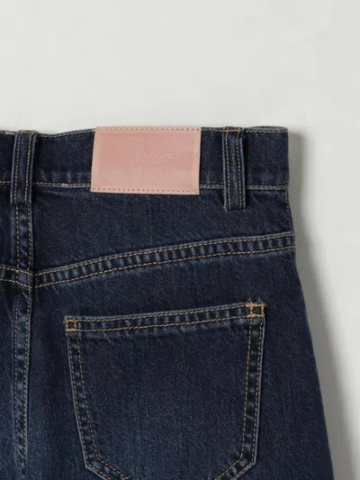 Elisabetta Franchi La Mia Bambina Jeans  Kids Color Blue In Blue