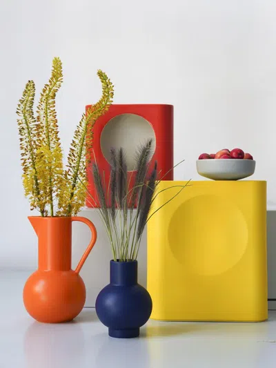 Raawii Vases Lifestyle  In Blue