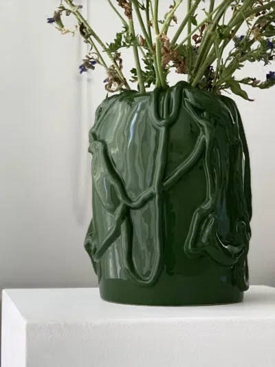 Raawii Vases Lifestyle  In Green