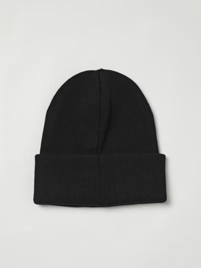 Dsquared2 Wool Hat With Embroidered Logo In Black