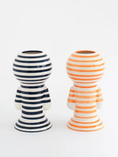 Raawii Vases Lifestyle  In Orange