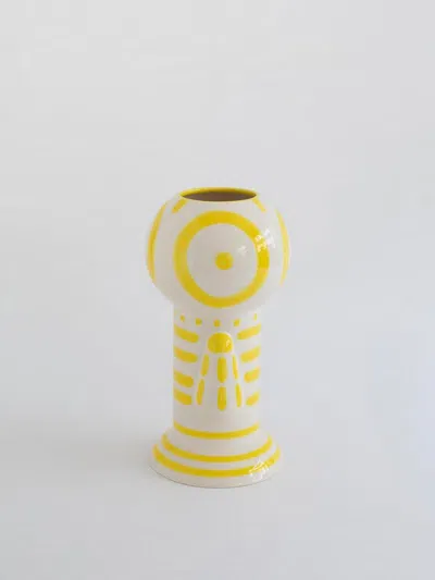 Raawii Vases Lifestyle  In Yellow